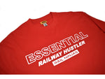 Railway Hustler - Essential Long Sleeve Red