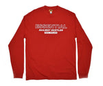 Railway Hustler - Essential Long Sleeve Red